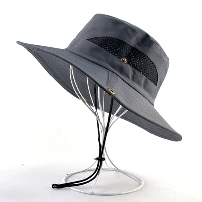 Men's Fedoras Summer Hat for Men Bucket Hat Fishing Cap Sun