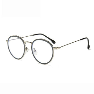 Anti Blue Light Goggle Blocking Glasses Round Alloy For Computer Protection Women Men Vintage Retro Classic Sun Glasses