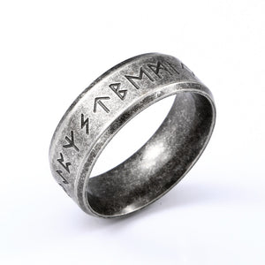Beier 316L Stainless steel Odin Norse Viking Amulet Rune Fashion Style MEN and women fashion  words RETRO Rings Jewelry  LR-R133
