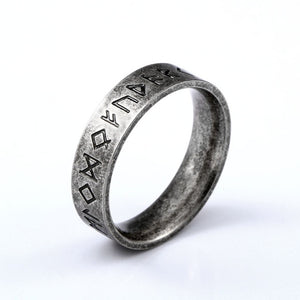 Beier 316L Stainless steel Odin Norse Viking Amulet Rune Fashion Style MEN and women fashion  words RETRO Rings Jewelry  LR-R133