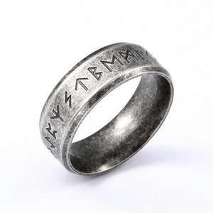 Beier 316L Stainless steel Odin Norse Viking Amulet Rune Fashion Style MEN and women fashion  words RETRO Rings Jewelry  LR-R133