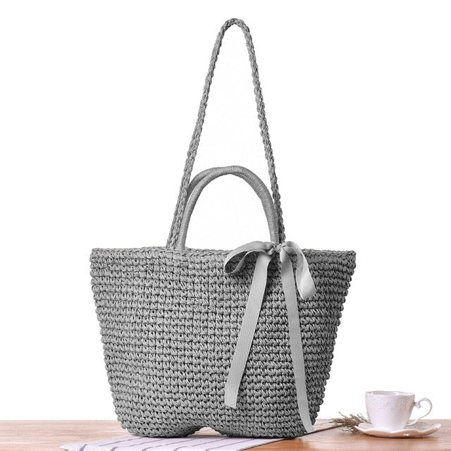 2020 Round Straw Bags Women Summer Rattan Bag Handmade Woven Beach Cross Body Bag Circle Bohemia Handbag Bali bolso paja