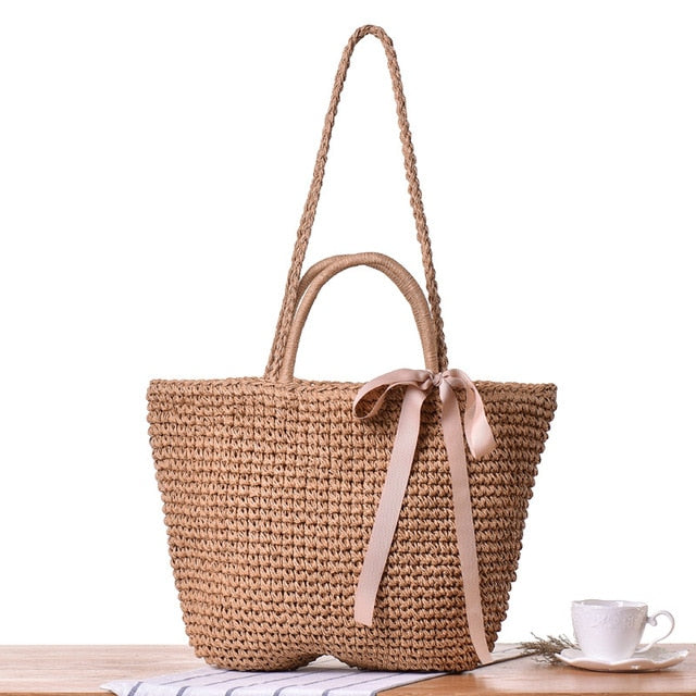 2020 Round Straw Bags Women Summer Rattan Bag Handmade Woven Beach Cross Body Bag Circle Bohemia Handbag Bali bolso paja