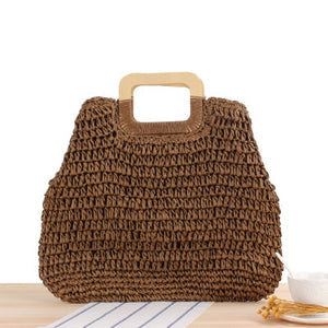 2020 Round Straw Bags Women Summer Rattan Bag Handmade Woven Beach Cross Body Bag Circle Bohemia Handbag Bali bolso paja