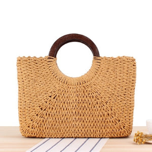 2020 Round Straw Bags Women Summer Rattan Bag Handmade Woven Beach Cross Body Bag Circle Bohemia Handbag Bali bolso paja