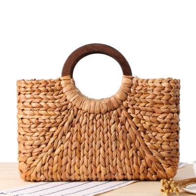 2020 Round Straw Bags Women Summer Rattan Bag Handmade Woven Beach Cross Body Bag Circle Bohemia Handbag Bali bolso paja