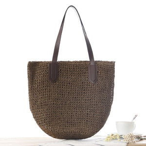 2020 Round Straw Bags Women Summer Rattan Bag Handmade Woven Beach Cross Body Bag Circle Bohemia Handbag Bali bolso paja