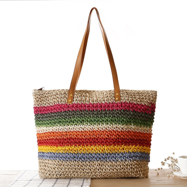 2020 Round Straw Bags Women Summer Rattan Bag Handmade Woven Beach Cross Body Bag Circle Bohemia Handbag Bali bolso paja