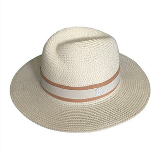 The spring/summer jazz straw hat Sun hat Breathable hat street travel joker bonnet