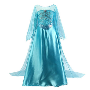Elsa Dress Kids Dresses For Girls Princess Anna Elsa Costume Kids Cosplay Party Dresses Vestido Fantasia Infantil Girls Clothing