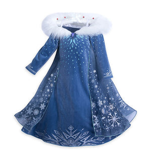 Elsa Dress Kids Dresses For Girls Princess Anna Elsa Costume Kids Cosplay Party Dresses Vestido Fantasia Infantil Girls Clothing