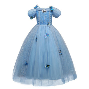 Elsa Dress Kids Dresses For Girls Princess Anna Elsa Costume Kids Cosplay Party Dresses Vestido Fantasia Infantil Girls Clothing